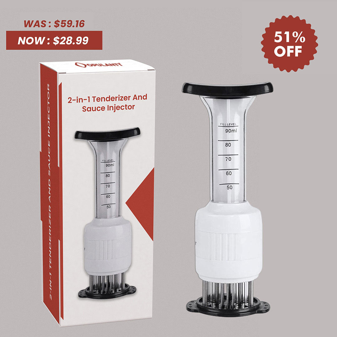 2-in-1 Tenderizer and Sauce Injector